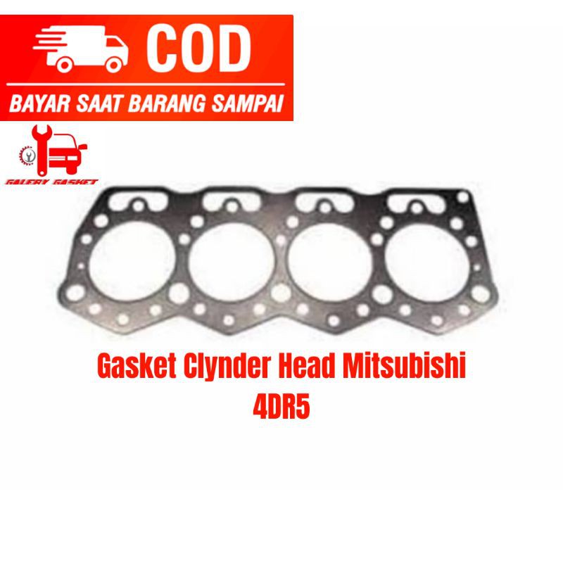PAKING CLYNDER HEAD MITSHUBISHI 4DR5 GASKET SILINDER HEAD MITSUBISHI 4DR5T
