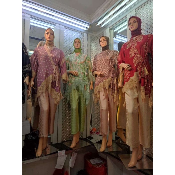 BAJU SETELAN WANITA BATIK. VISCOSE SUTRA BISA COD