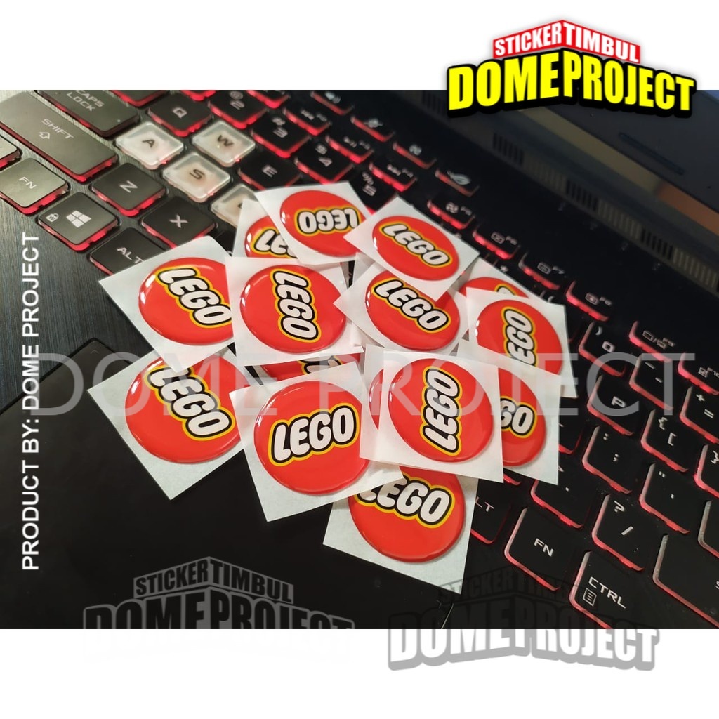 STIKER MOTOR EMBLEM 3D LOGO LEGO KALIPER REM AKSESORIS YAMAHA HONDA SUZUZI KAWASAKI AESTHETIC KEREN