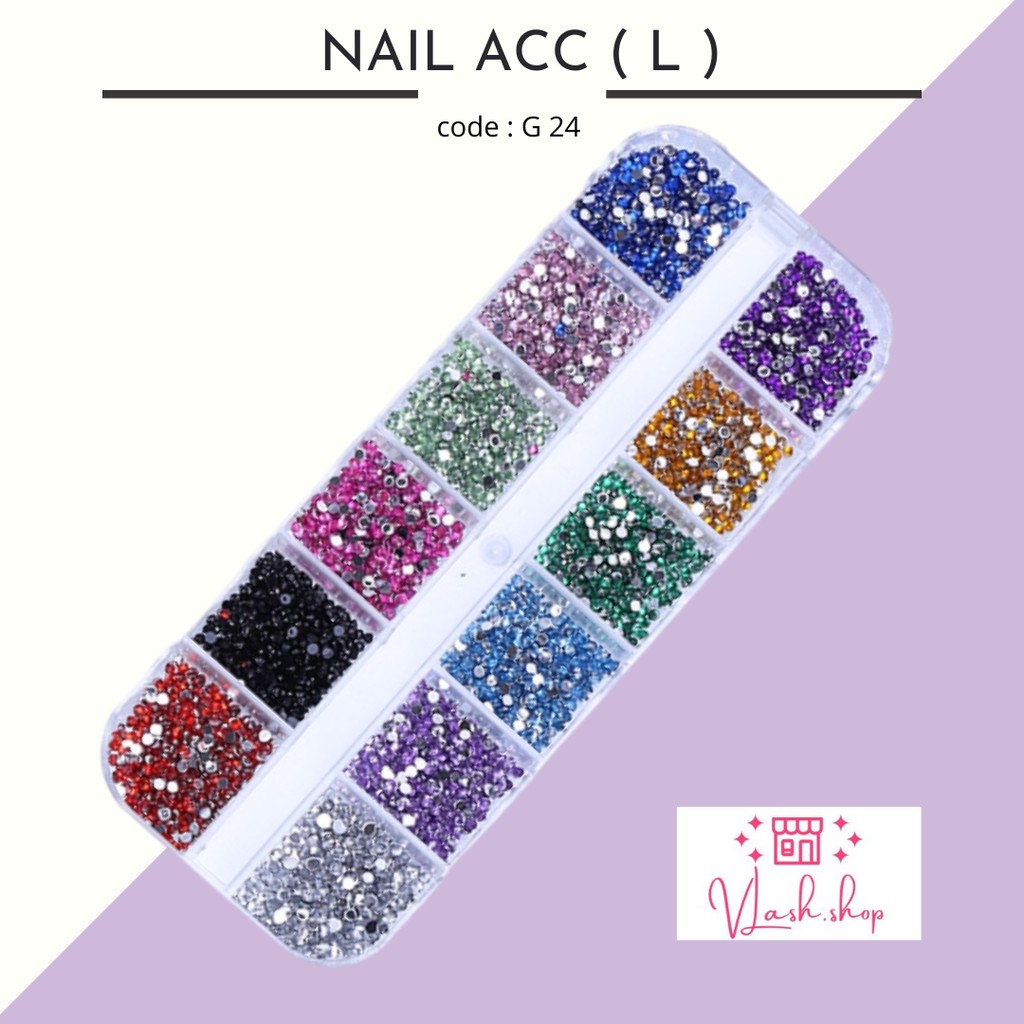 18 - 29 - NAIL ACCESORIES ( L ) - HIASAN KUKU