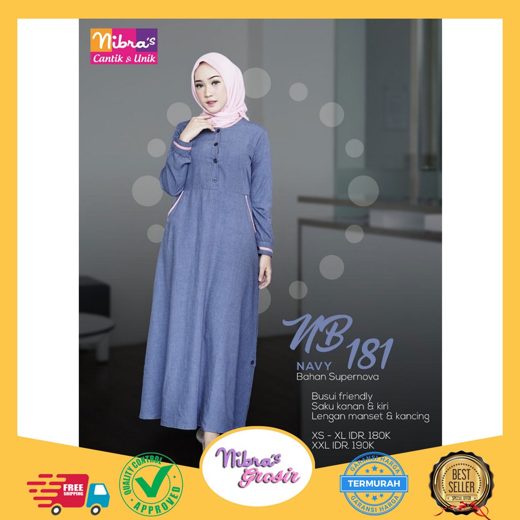 GAMIS NIBRAS ORIGINAL NB 181