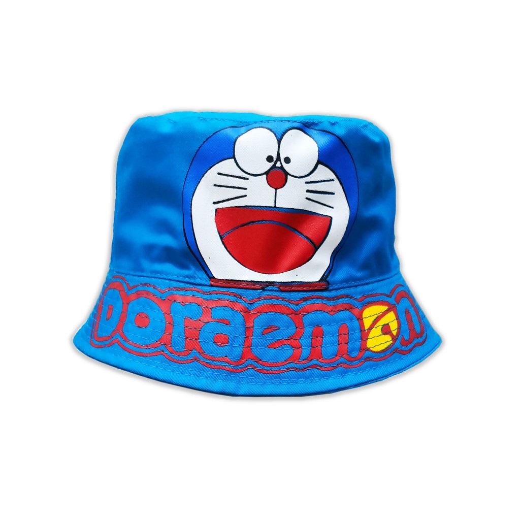 TOPI ANAK PEREMPUAN LAKI LAKI BASEBALL BUCKET HAT ANAK COWOK CEWEK KOREA LUCU 2 3 4 5 6 7 8 9 10 TAHUN FASHION 1 OOTD BUKET ANAK KECIL USIA BALITA AKSESORIS HARIAN SANTAI KADO ANAK COWO CEWE MURAH-Doraemon Biru