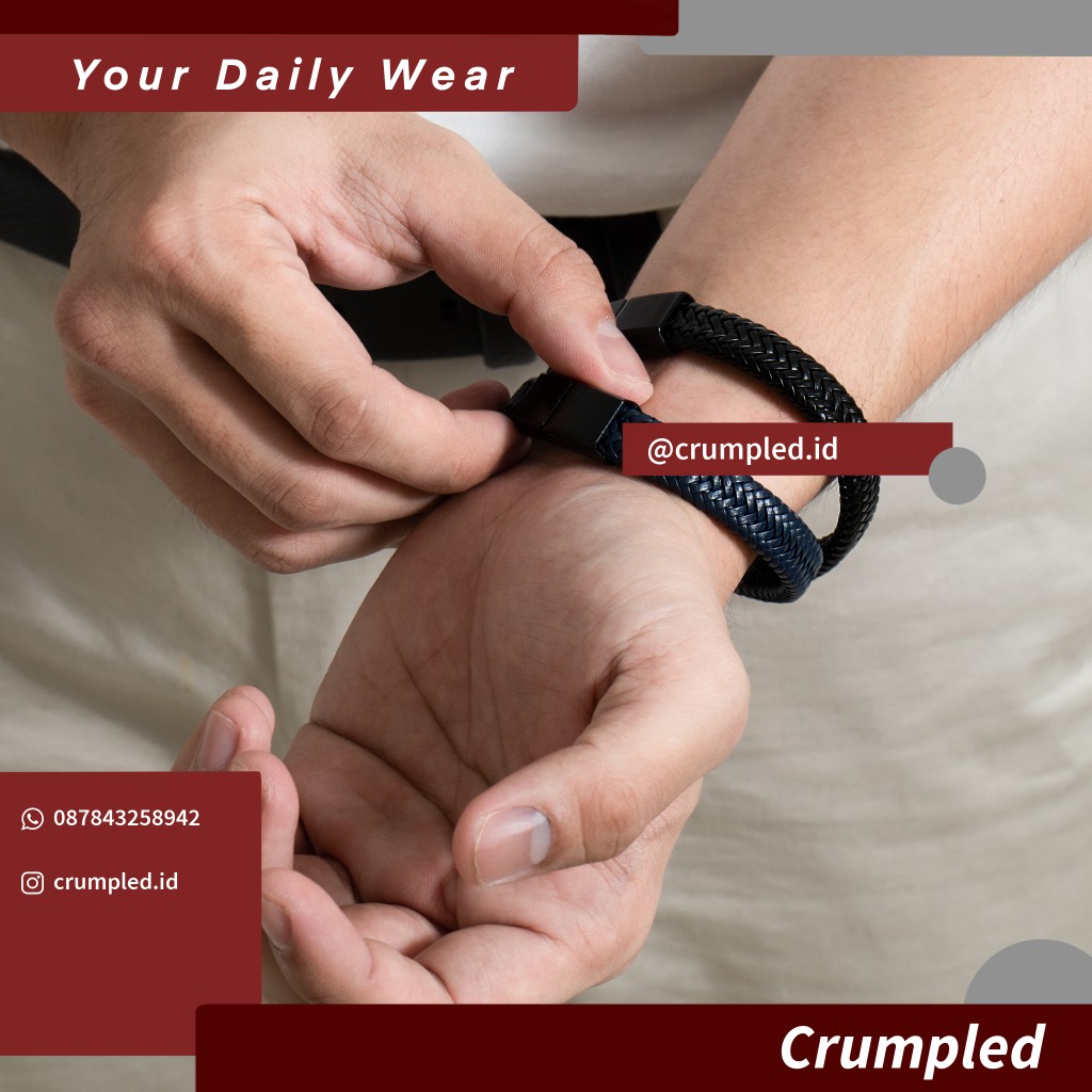 Bracelet Leather ( Gelang Kulit ) / Gelang Kulit / Gelang Kulit Premium / Gelang Kulit Asli