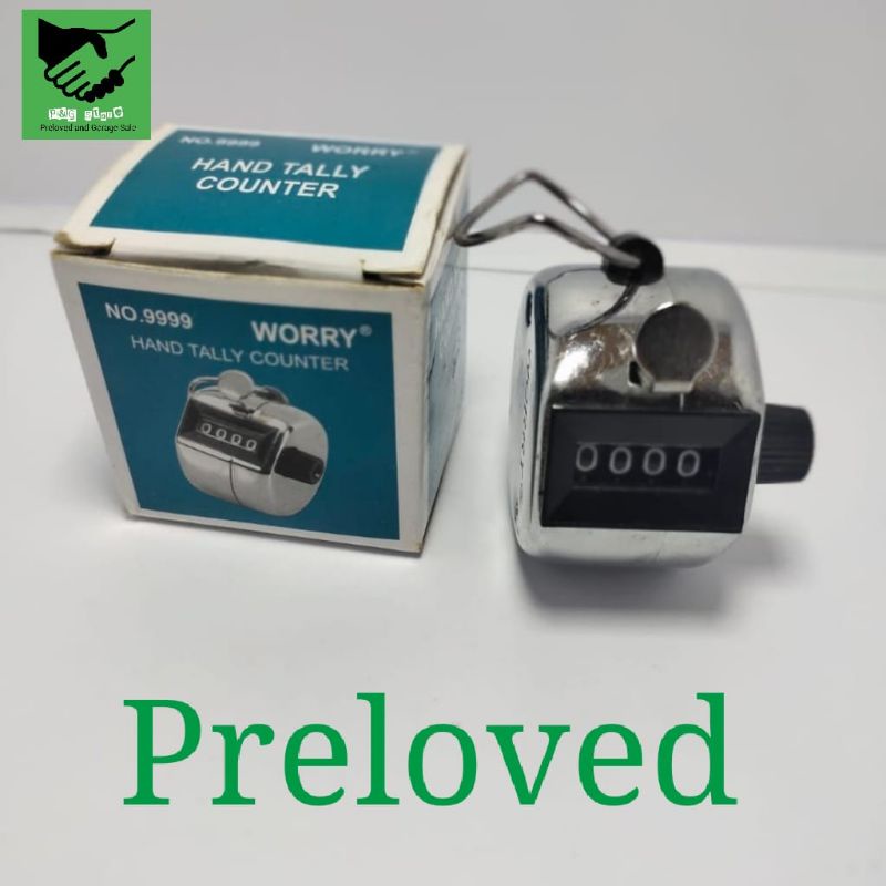 

Preloved produk!!!! Hand Tally Counter