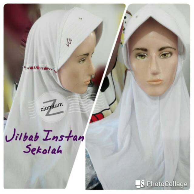 Jilbab SD Pita Merah