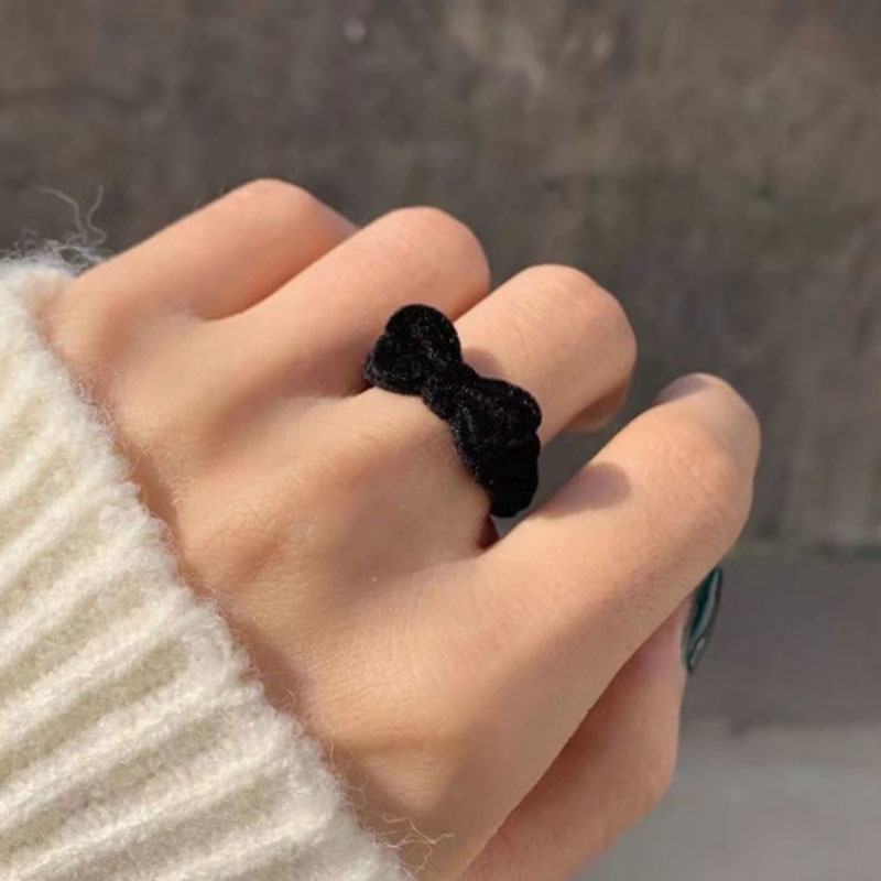 Cincin Model Terbuka Desain Pita Warna-Warni Untuk Wanita ACKER