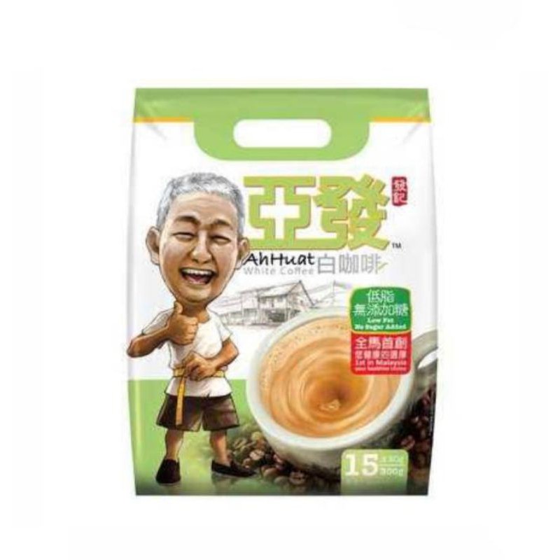 

Kopi AHUAT White Coffee Low Fat AHUAT/Import