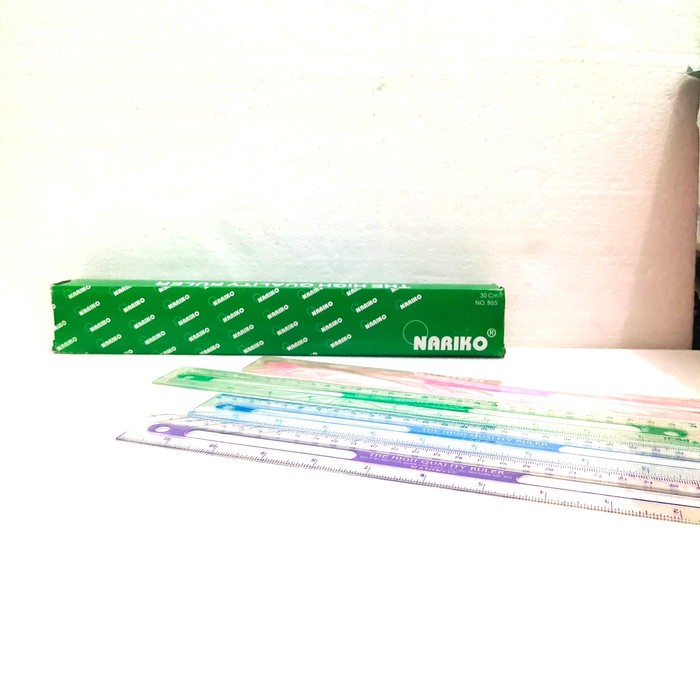 

Penggaris 30cm Nariko 1x24