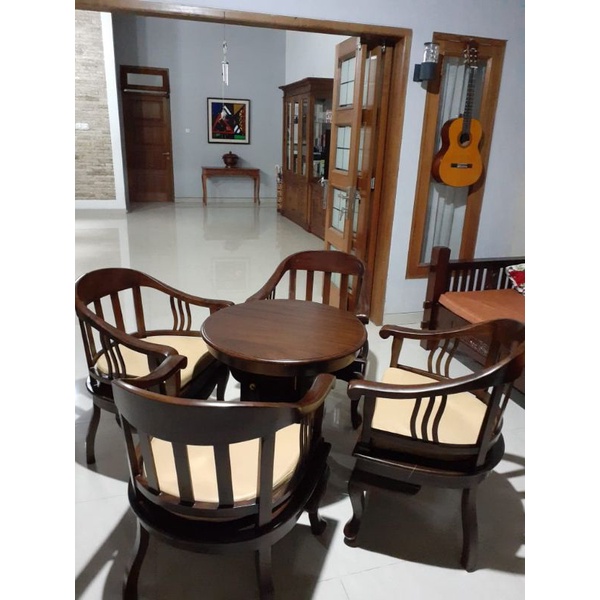 kursi Betawi Kualitas Great A kayu Jati TPK