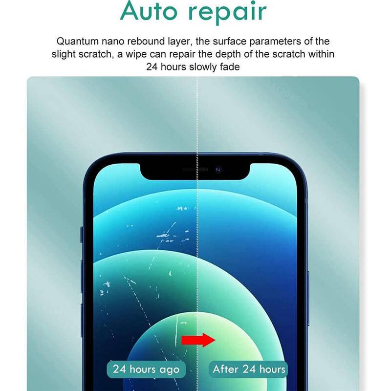 Film Hydrogel Pelindung Layar Depan Belakang Untuk iPhone 13 12 11 Pro Max Mini X XR XS Max 7 8 6 6s Plus SE 2020 2022