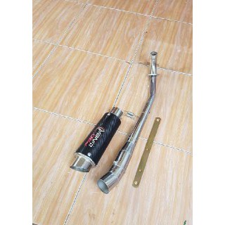 Knalpot racing supra fit-supra x 100 pro liner carbon