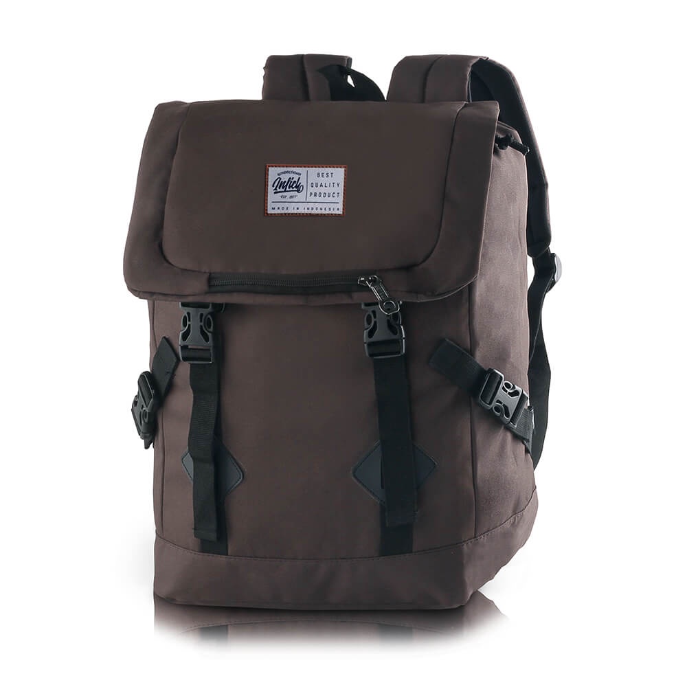 BRAWL BROWN |ManNeedMe x INFICLO| Tas Ransel Pria Backpack Tas Punggung ORIGINAL