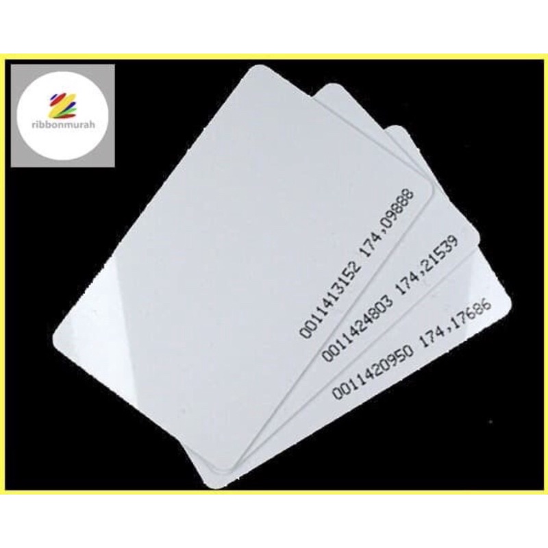 

Kartu proximity 125 khz/RFID 125 khz/kartu akses/ Kartu RIFD nomor