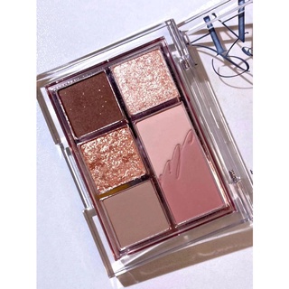 Eyeshadow Nude Matte Glitter Korean Palette Pigmented 5 Warna Terbaik dan nyaman COD !!!