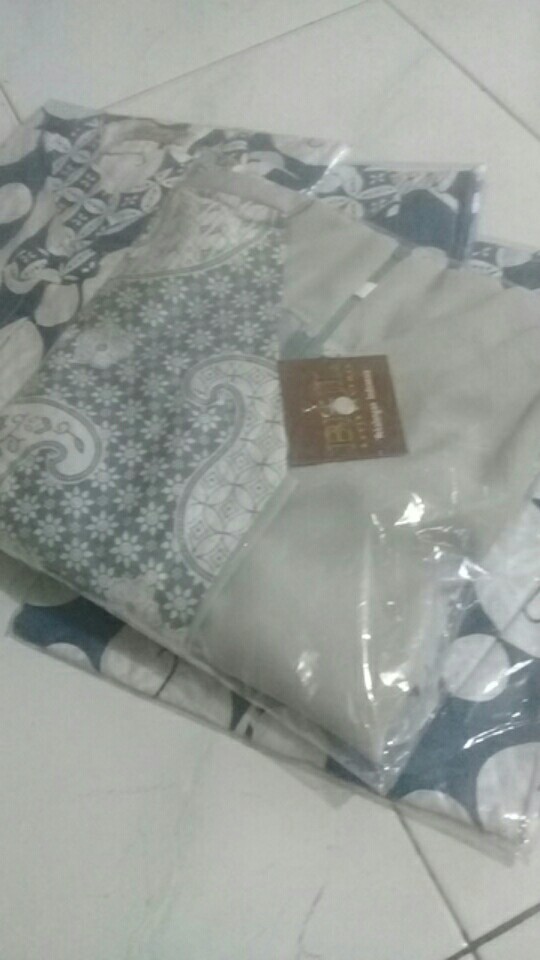 Tey-17 Batik Wanita Asj Sa Hrb026 Kenogo Kemeja Tosca Pendek