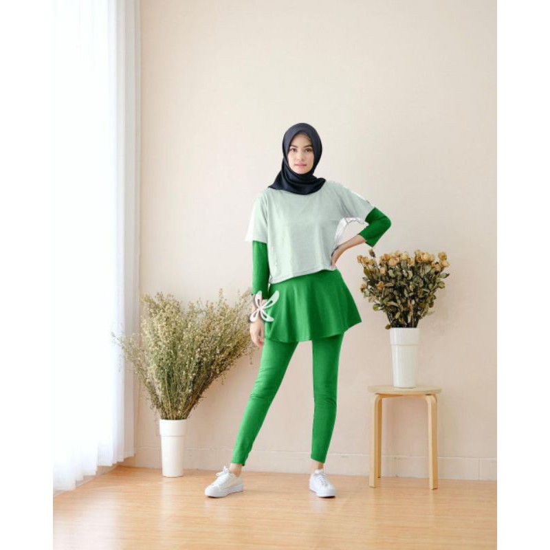 Legging Senam / Legging sepeda Wanita / Celana legging ketat Olahraga