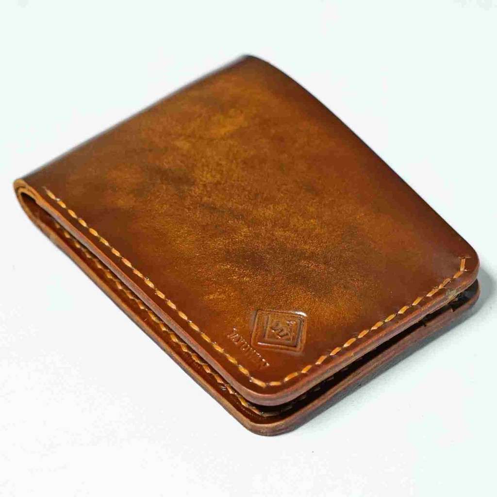 Dompet Kulit Pria Original Handmade-Dompet Kulit Sapi Asli Slim Ekslusive