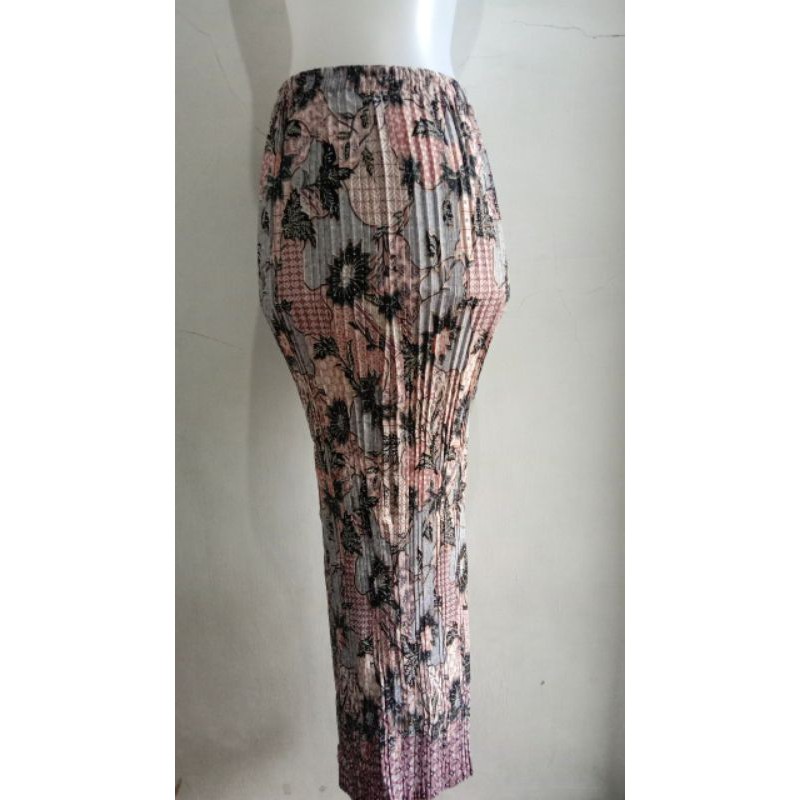 Atasan Kebaya Brokat / brukat Rinjani / kebaya lamaran / kebaya wisuda / kebaya modern PART 1-Rok plisket motif 5