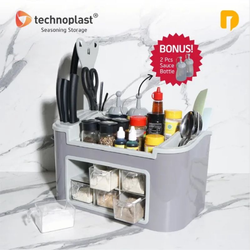 Wadah Tempat Bumbu Technoplast Seasoning Storage Dusdusan