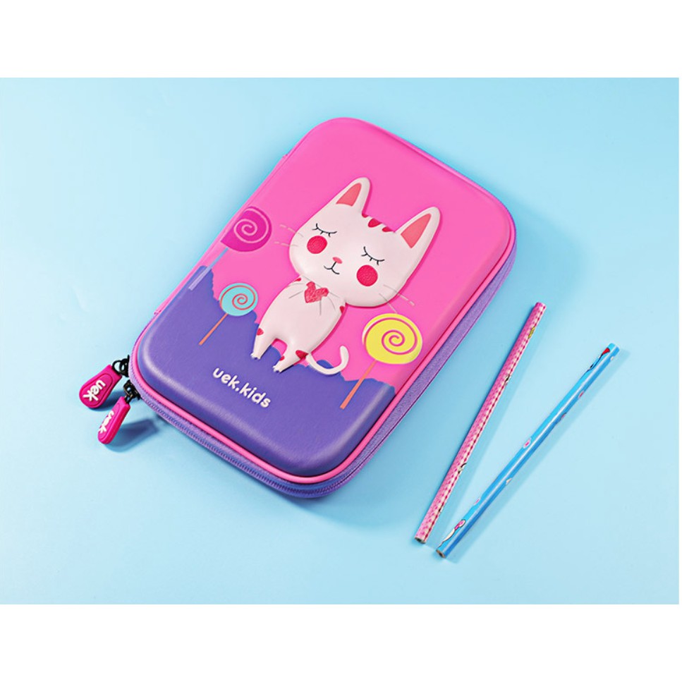 TEMPAT PENSIL Kotak pensil UEK KIDS EVA Hardcase waterproof UKURAN BESAR