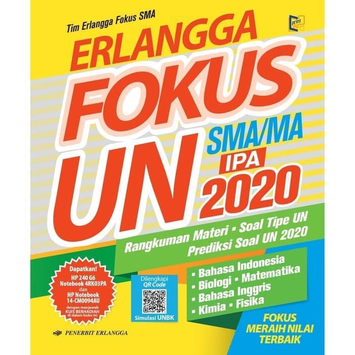 Buku Erlangga Fokus Un Sma Ma Ipa 2020 Shopee Indonesia