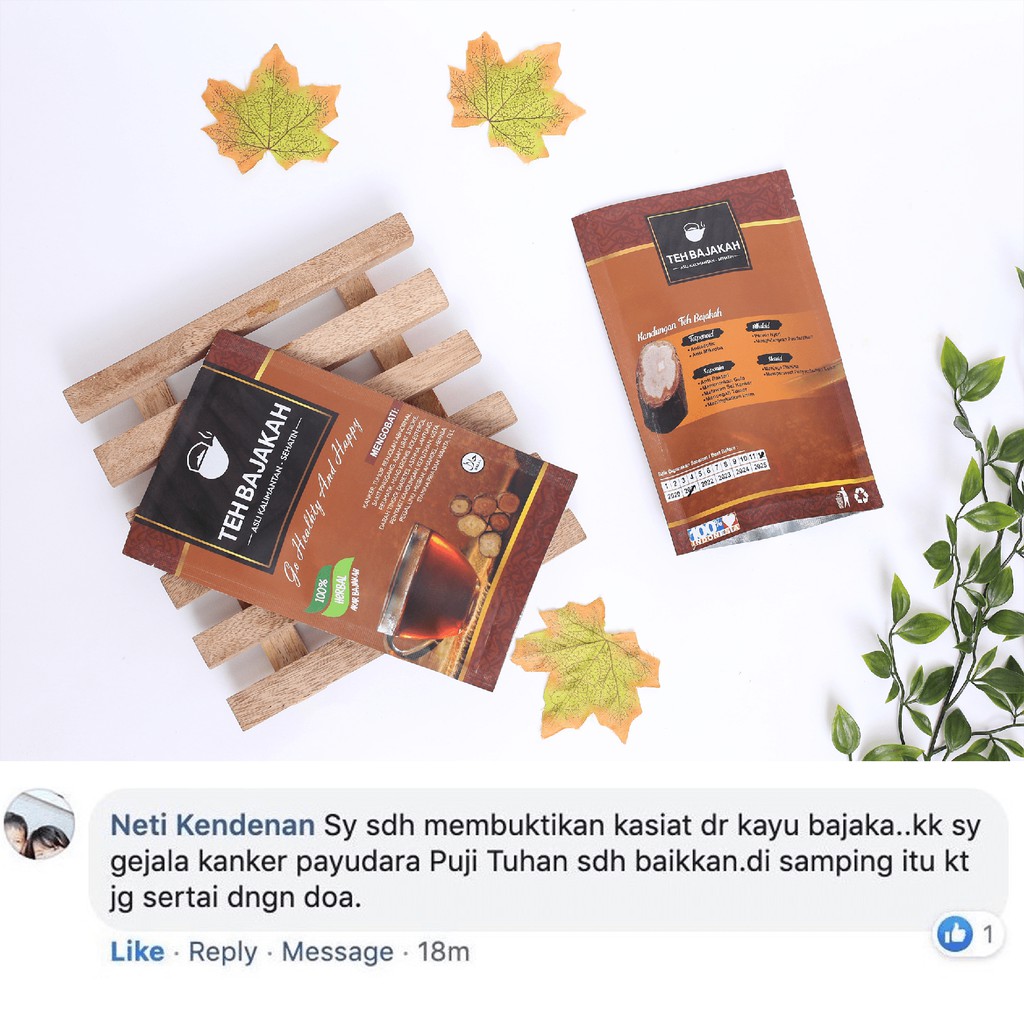 Sehatin Teh Celup Bajakah Asli Kalimantan Akar Kayu Bajakah