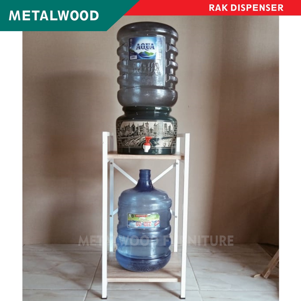 Rak Galon Rak dispenser Meja dispenser meja galon