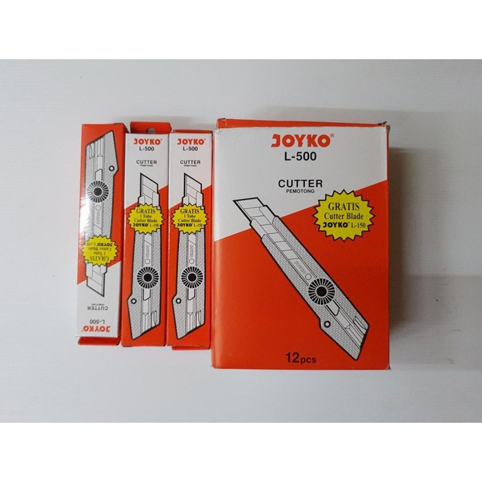 

CUTTER JOYKO L-500 | ALAT POTONG KERTAS | ATK