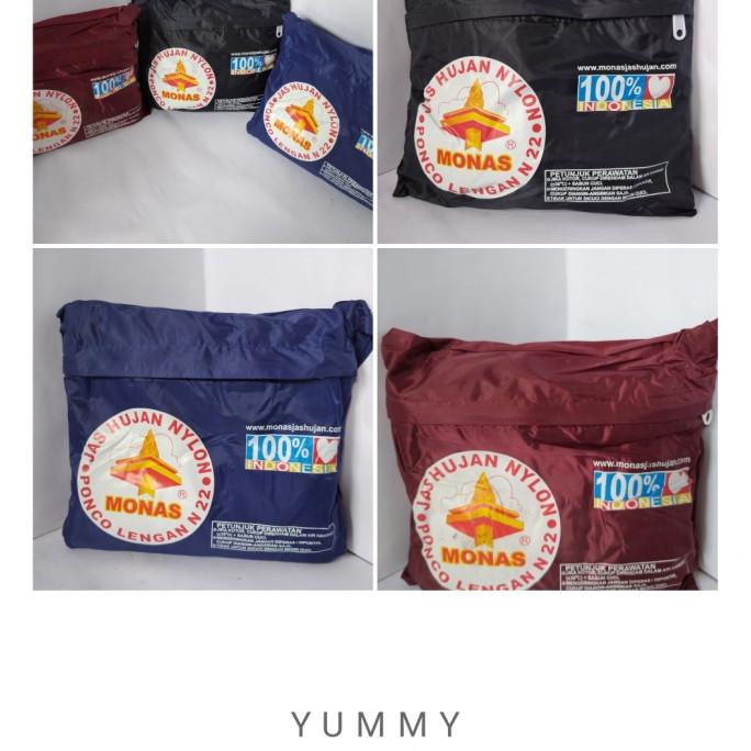 Jas Hujan Mantok Monas N22 Kelelawar Poncho Lengan Termurah