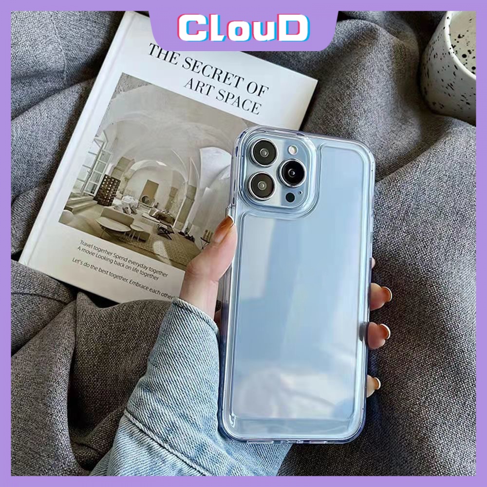 Soft Case TPU Transparan Shockproof Cover IPhone 11 13 12 Pro MAX 7 8 Plus XR X SE 2020 XS MAX