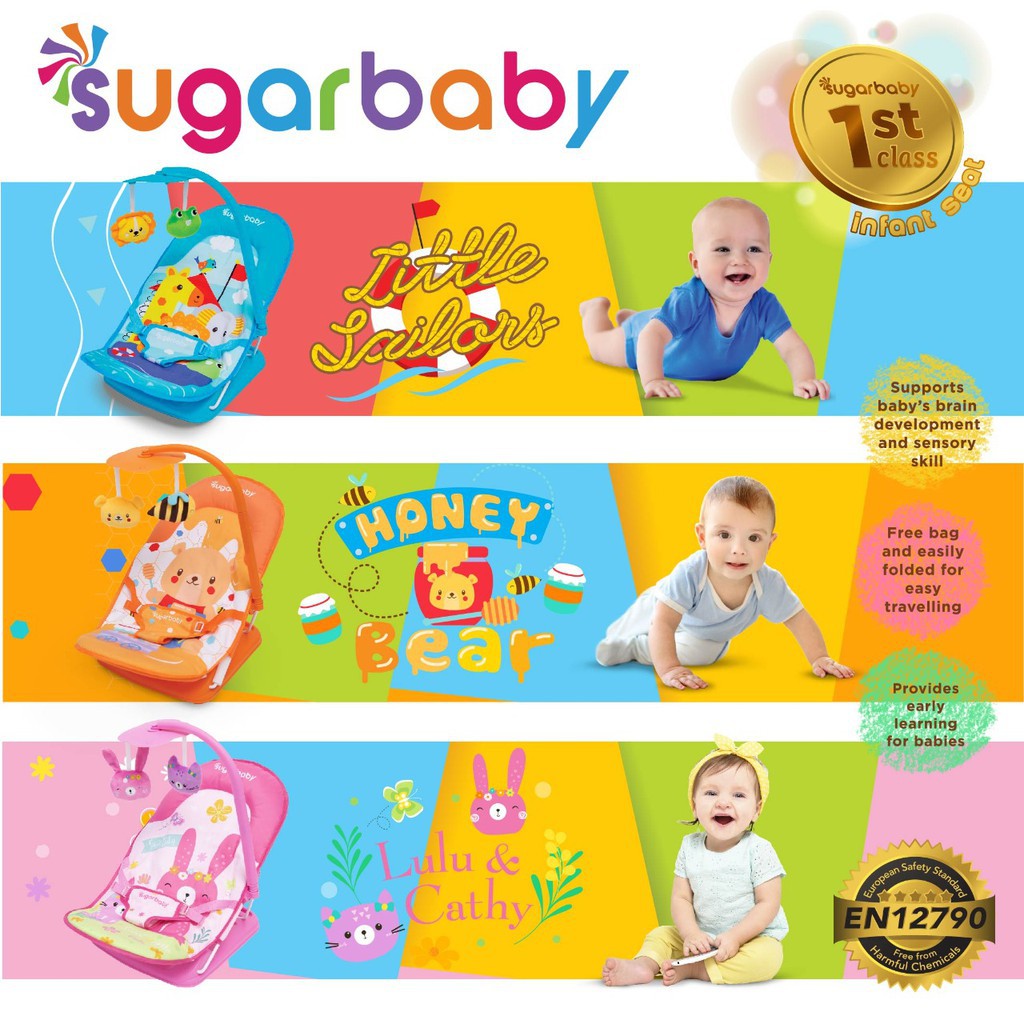 Sugar Baby / SugarBaby Infant Seat / Bouncer Tempat Duduk Bayi