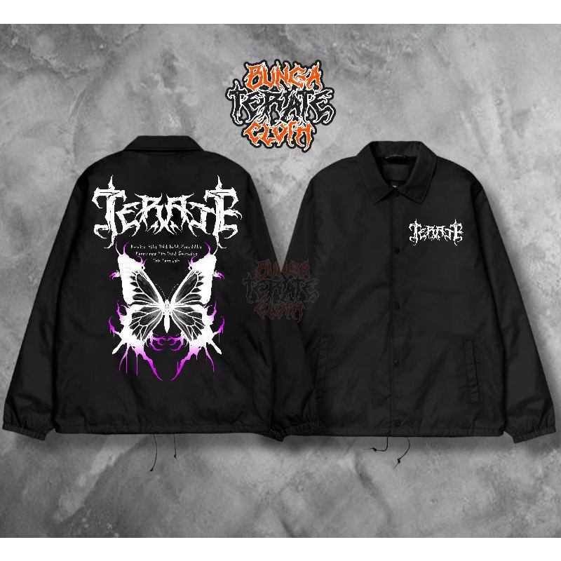 JAKET COACH PSHT JAKET COACH TERATE JAKET COACH PSHT MOTIF KUPU KUPU JAKET COACH TERATE AESTETIK