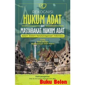 BUKU REKOGNISI HUKUM ADAT DAN MASYARAKAT HUKUM ADAT