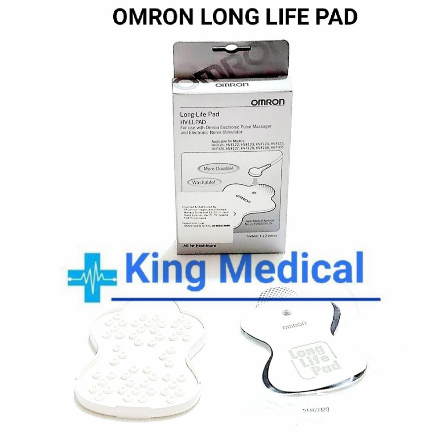 Omron TENS Long Life Pad Original HV F-127/HV F-128 Pads HV F127
