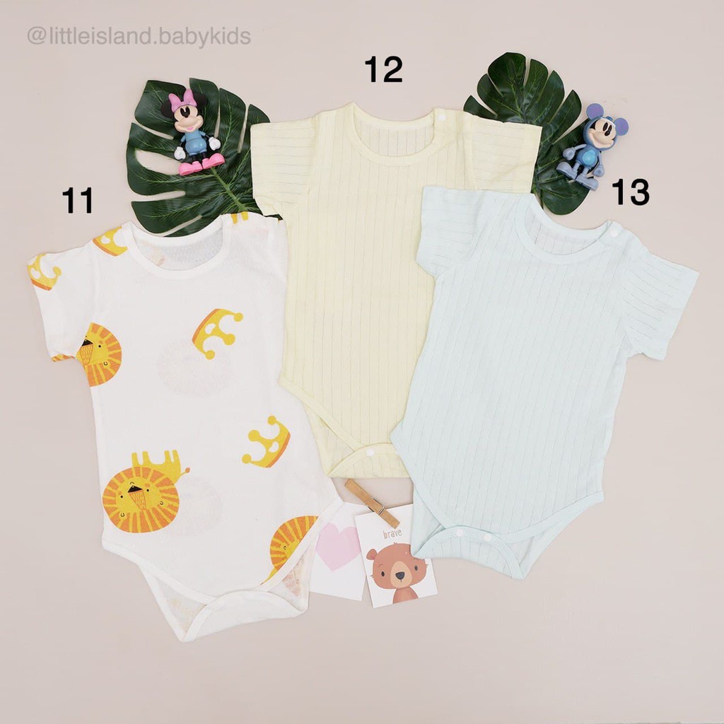 LIN9108 - Jumper / Romper / Jumpsuit Anak Bayi / Balita Karakter Lucu bahan katun