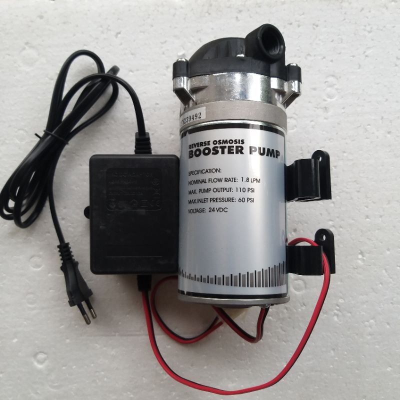 Pompa RO Booster Pump KEMFLO 24 Volt + Adaptor 1.2A