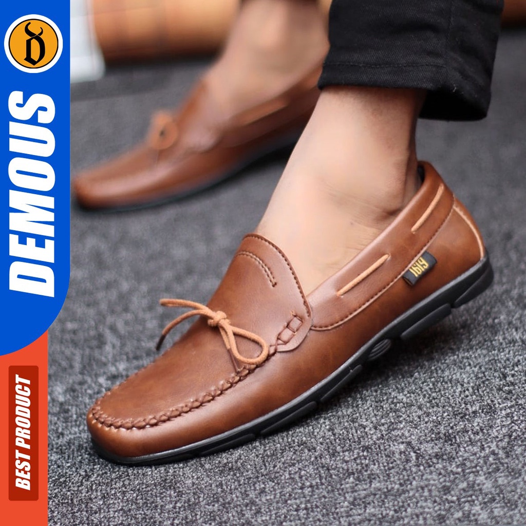 DEMOUS Lofaga - Sepatu Formal Pria Pantofel