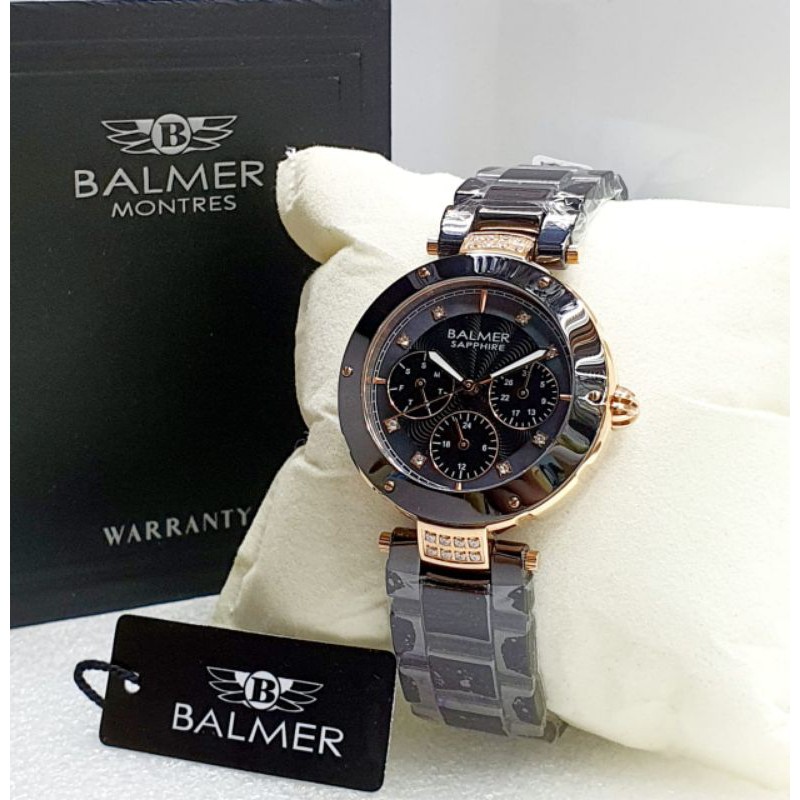 JAM TANGAN BALMER 7937 KERAMIK STAINLESS ORIGINAL