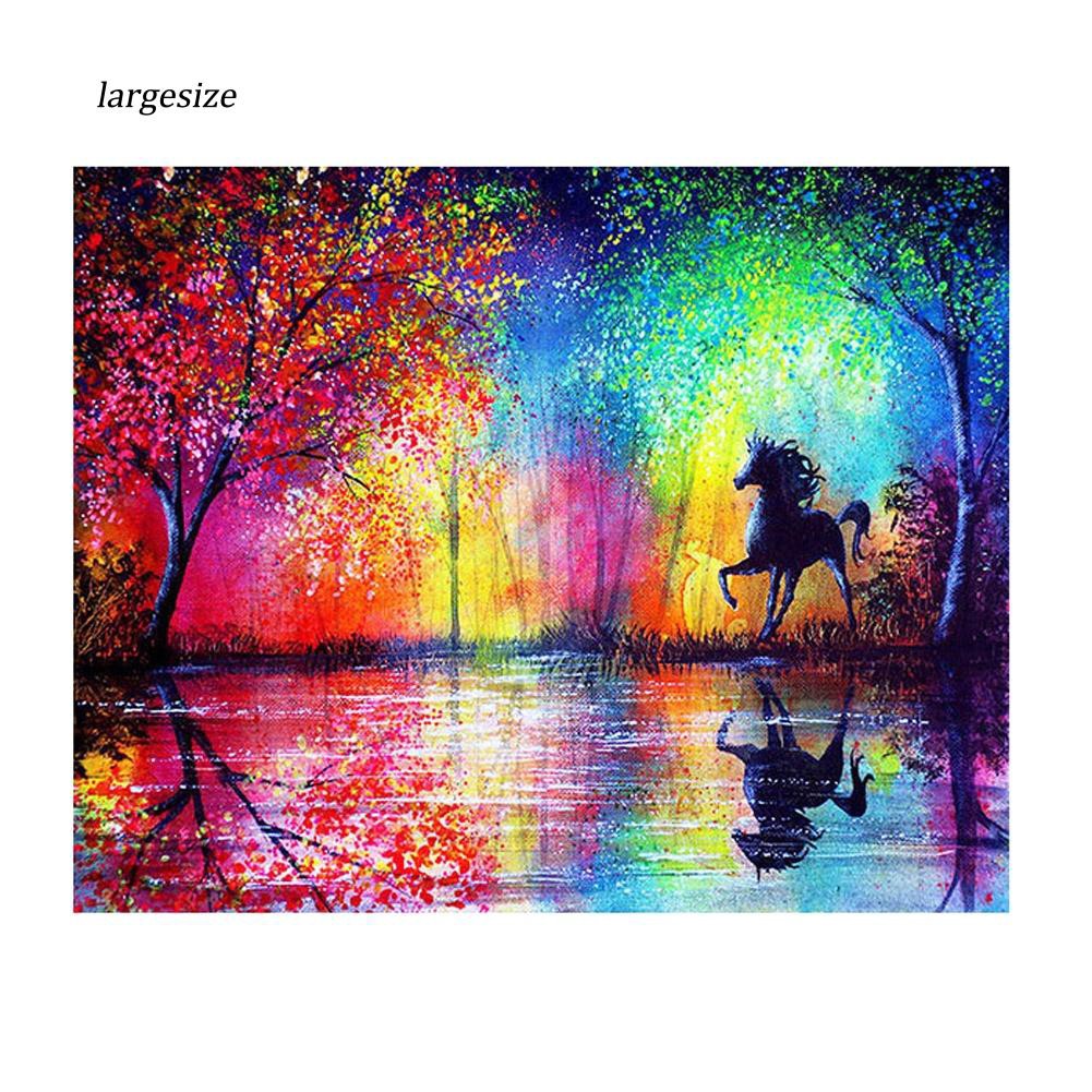 Lgsz Id Lukisan Sulaman Berlian 5d Jahitan Bersilang Desain