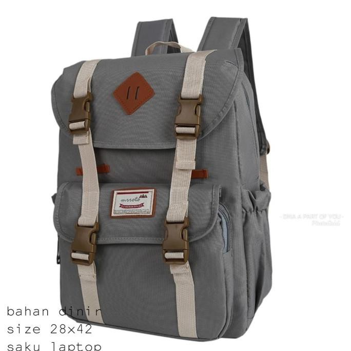 Tas Ransel Wanita Remaja Korea Tas Sekolah Ransel Laptop