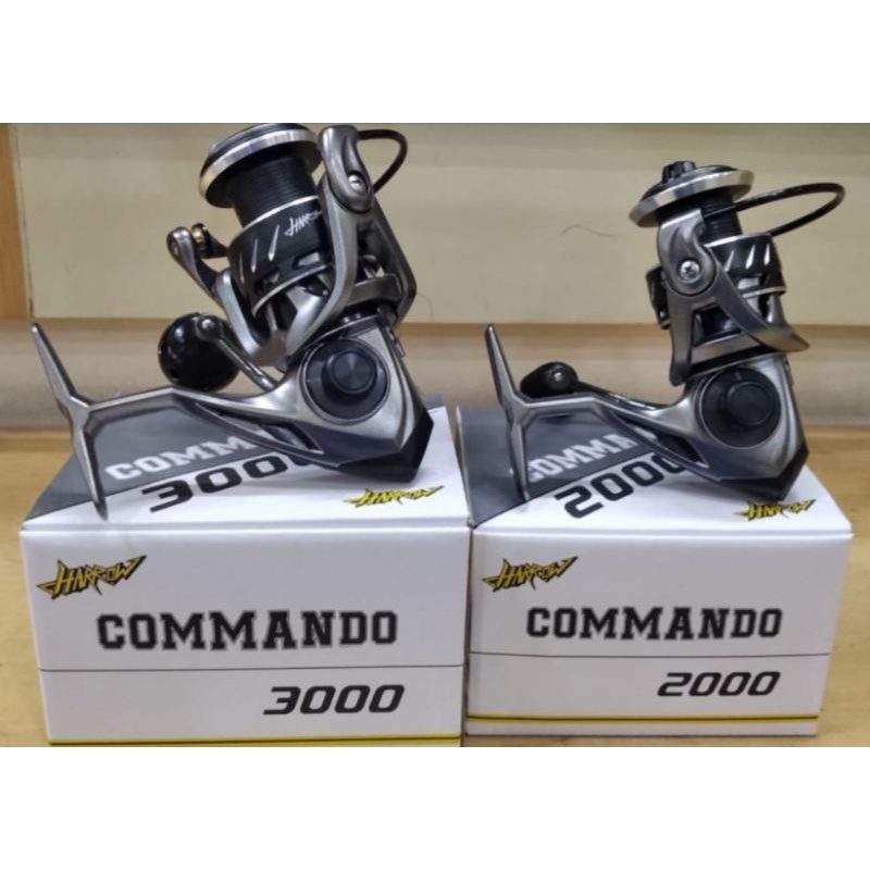 reel spining Harrow commando 2000. 3000. 4000. murah