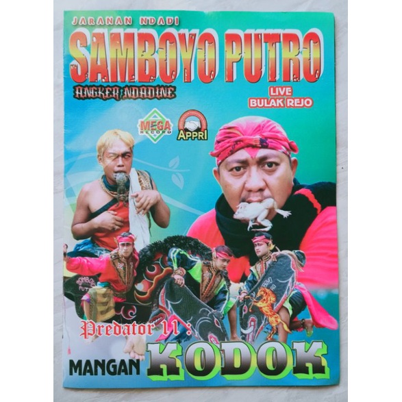 VCD original jaranan samboyo putro makan kodok