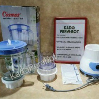 Blender Cosmos Premium 2 in 1 CB 171 GR Otomatis Garansi & Original