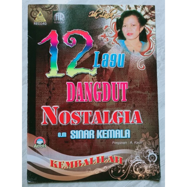 VCD original dangdut Ida Laila om sinar Kemala vol.1