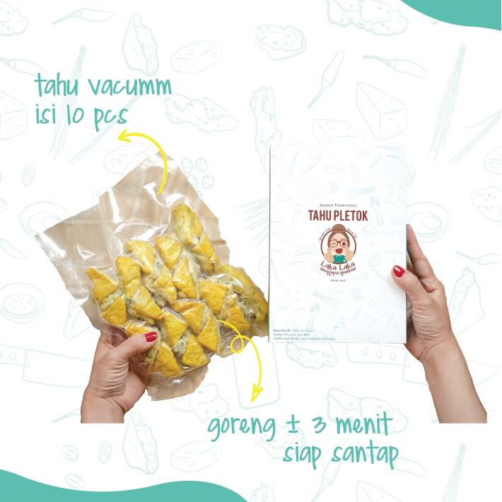 

Tahu Pletok Laka Laka Tofu Vacuum