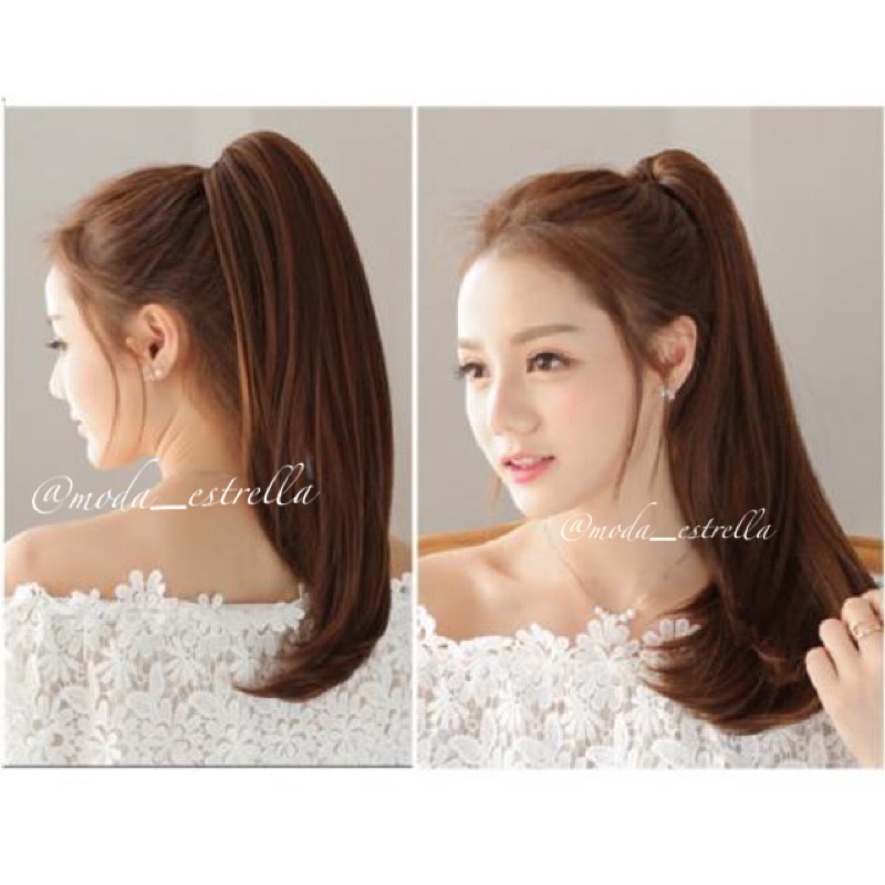 PONYTAIL JEPIT GELOMBANG PANJANG / PONYTAIL JEPIT LURUS WAVE NATURAL/ PONYTAIL JEPIT GELOMBANG WAVY HAIR / FAKEHAIR HAIRCLIP / PONYTAIL JEPITAN EKOR KUDA / JEPITAN RAMBUT PALSU / TIE PONYTAIL TALI / PONYTAIL JEPIT CURLY GELOMBANG HAIR