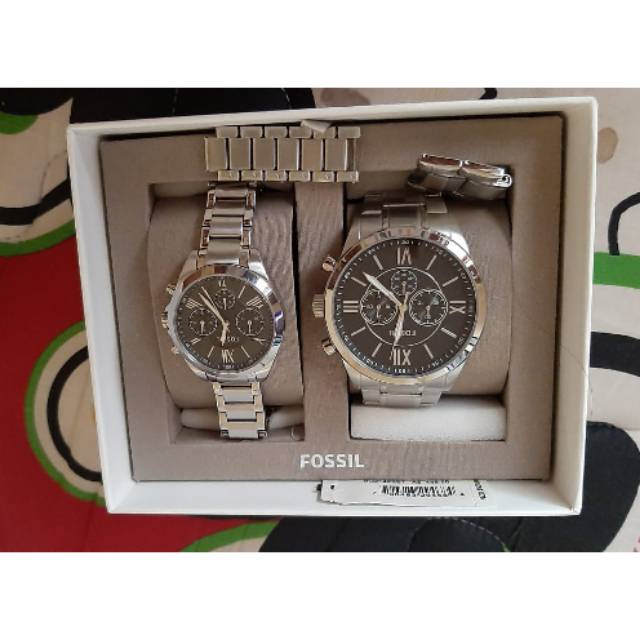 Jam Tangan Couple Fossil Ori Mulus