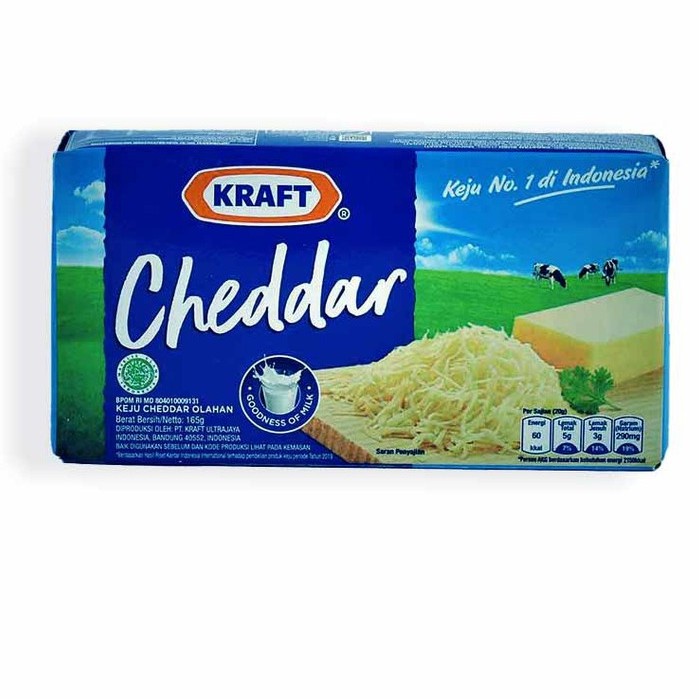 

Kraft Keju Cheddar 165g