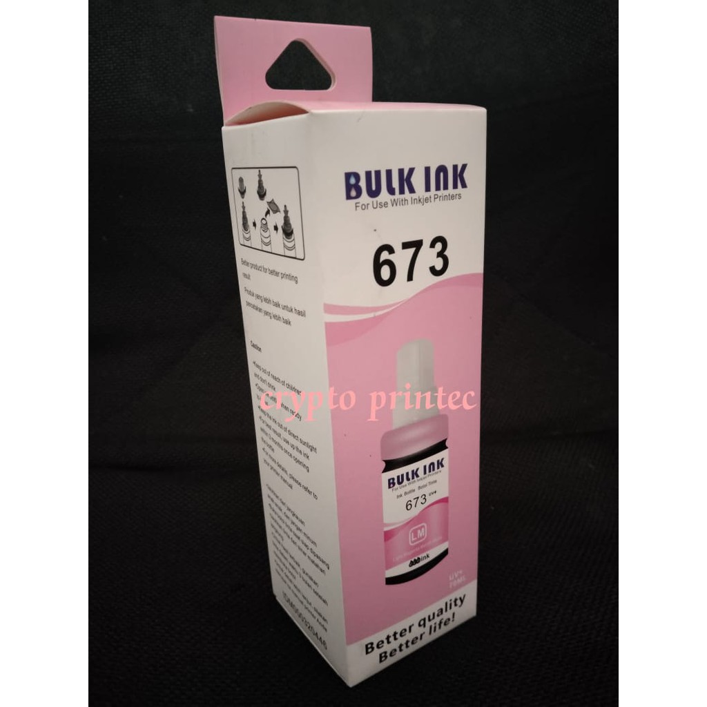 Tinta Epson 673 For Printer Epson L800 L805 L850 L1800 - 70ml