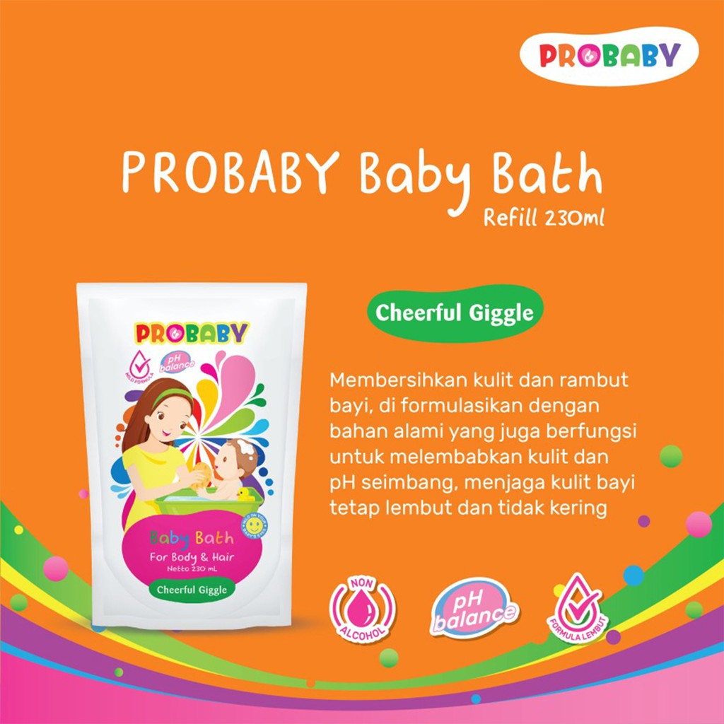 Probaby Baby Bath - Pro Baby Bath Refill - Sabun Mandi Bayi